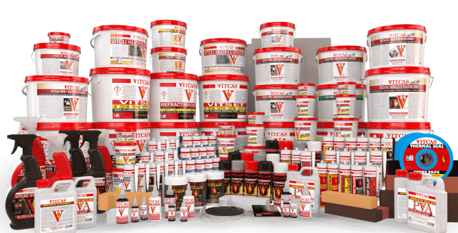 Refractory and high temperature insulation materials manufacturer and supplier Vitcas