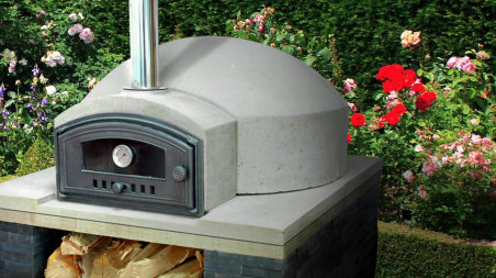 vitcas wood fired pizza oven garden