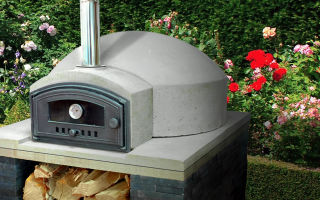 vitcas wood fired pizza oven garden