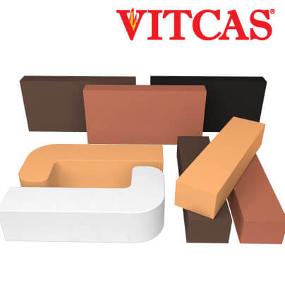 Firebrick Vitcas Coloured mix 