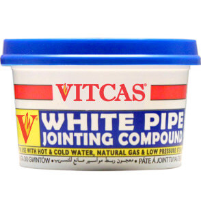 White Pipe Jointing Compound Vitcas