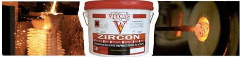 Zircon refractory products